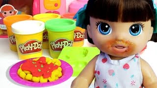 Baby Alive Duda com Fome de Leão | Macarrão de Massinha Play Doh -  Lilly Doll