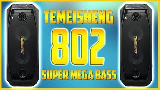 loa âm thanh MEGA BASS siêu trầm - TEMEISHENG 802