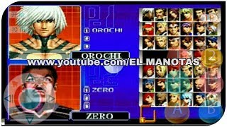 Kof 2002 Mugen para Fba4droid 2018 con personajes de toda la saga kof ??