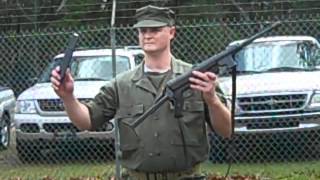 WW1 and WW2 Gun review's, info, and firing! M1 CARB, M3 GREASE GUN, THOMPSON, AND MORE!