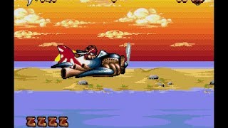 приключения с белочкой Zero the Kamikaze Squirrel  Sega Mega Drive / Genesis  стрим на ачивки