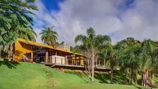 Diseño de casa de campo | planos e interiores