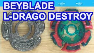 Beyblade Metal Fight Beyblade 4D L-Drago Destroy F:S Review