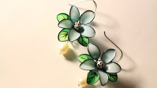 Nail Polish Earrings! ^^