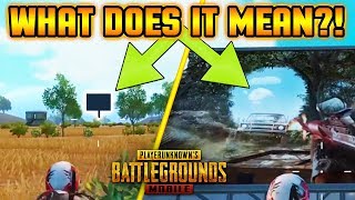 PUBG MOBILE UPDATE SECRET! 0.8.5 EASTER EGG HINT IN POCHINKI?!