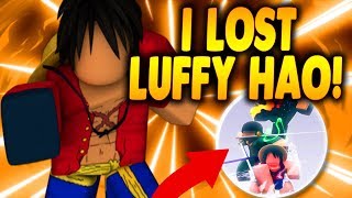 I LOST LUFFY HAOHAKI ? | One Piece Final Chapter 2 in Roblox | iBeMaine