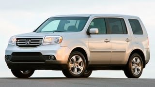 2013 Honda Pilot Start Up and Review 3.5 L V6