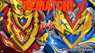 REMATCH: CHO-Z VALKYRIE VS CHO-Z ACHILLES|| BEYBLADE BURST CHO-Z/TURBO