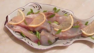 МАРИНОВАННАЯ РЫБА ТОЛСТОЛОБИК рецепты маринования рыбы