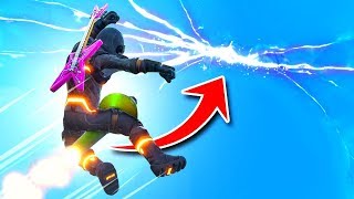 Rocket Riding To The *CRACK* In The Sky Fortnite Battle Royale