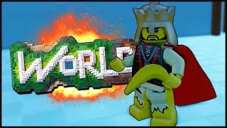 CASTLE IN THE SKY! - Lego Worlds (Early Access Gameplay)