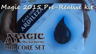 Magic 2015 Pre release pack cace com ardileza Unboxing PT BR