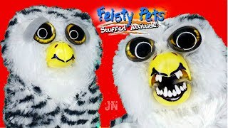 ОЧЕНЬ СТРАШНО?! САМАЯ ЗЛАЯ СОВА ОБЗОР Feisty Pets Owl Фейсти Петс