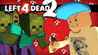L4D2: Lego Meets Minecraft Zombie Mobs! (Left 4 Dead 2 - Comedy Gaming)