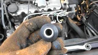 Замена сайлентблока рулевой тяги Opel Vectra A