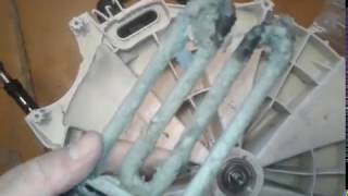 Видео 3. Замена подшипников в стиральной машине HOTPOINT ARISTON и Indesit с клееным баком