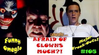Omegle Funny Moments Trolling Chat Roulette | Crazy Old Man & Evil Clown Freak People Out!