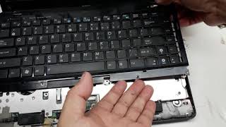 cara bongkar Notebook Asus Eee Pc 1215b