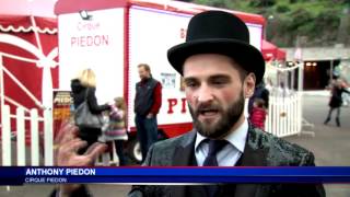 Le cirque Piedon installe son chapiteau sur le port Hercule