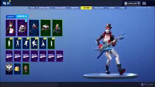 Fortnite - GUITAR WALK Emote Extended Beat 1 HOUR