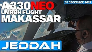 A330NEO UMROH FLIGHT | MAKASSAR - JEDDAH 01-12-19