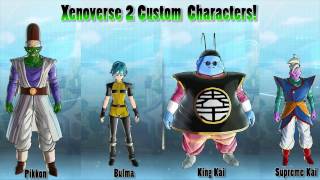 Dragonball Xenoverse 2: How to make Pikkon, Bulma, King Kai, and Supreme Kai!