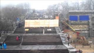 Съёмка фильма "Солнечный удар", Одесса 10.02.2013