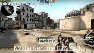 CS GO - NVidia GeForce GTS 450 - Core 2 Quad Q6600 - 4GB RAM