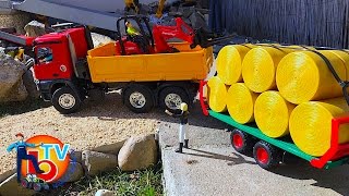 BRUDER TraCTORs ? Trucks ?LKW Construction Mercedes Benz ?Massey Ferguson