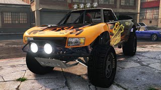 GTA Online: Vapid Trophy Truck Tuning Customization (GTA 5 Cunning Stunts)