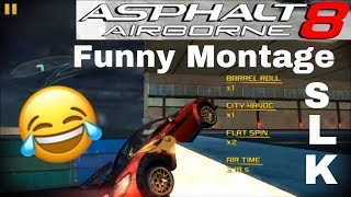 Asphalt 8 Funny Montage by Mercedes Benz SLK 55 AMG Special Edition Tokyo?