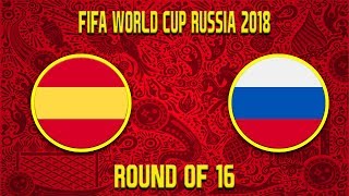 FIFA World Cup 2018 | Španělsko - Rusko | Round of 16 | CZ/SK