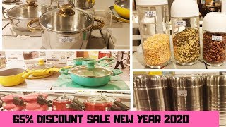 65% Discount on Kitchen Cookware Sets| Home Centre MEGA SALE 2020|Glass & Stainless Steel Container