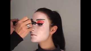 Geisha Look Schminkanleitung