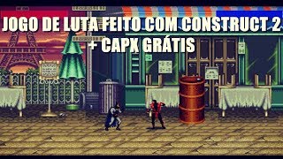 Jogo de luta criado com o construct 2 + Capx grátis
