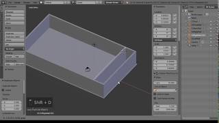 101.02 Моделирование здания в Blender. Создание стен.