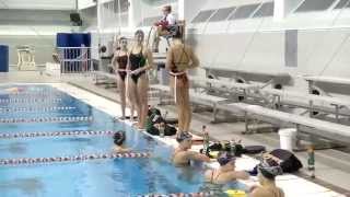 Women's Swimming mixing up fall workouts [Oct. 10, 2012]