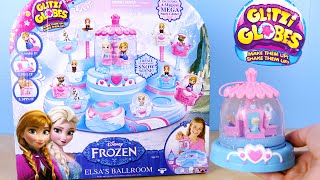 Disney Frozen Glitzi Globe Elsa's Ballroom - DIY Make Your Own Glitzi Globes Toy