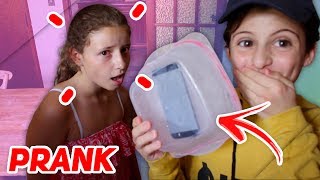 PRANK JE CONGELE L'IPHONE DE MA SOEUR !