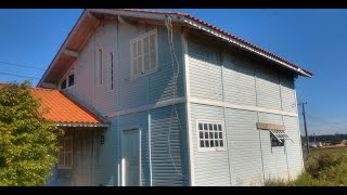 BELO SOBRADO ABANDONADO NA BEIRA DA ESTRADA. Corri risco ao entrar nela...
