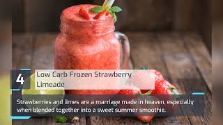 10 Tasty Low Carb Drinks & Smoothies healthytips blog