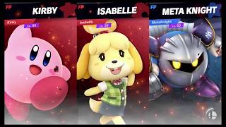 Super Smash Bros Ultimate Amiibo Fights   Request #10023 Kiby & Isabelle vs Meta Knight