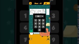 Escape room the 4 digit code  Level 61 Solution
