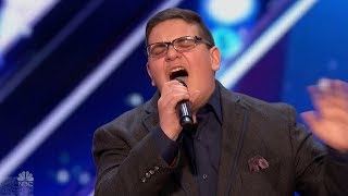 America's Got Talent 2017 Christian Guardino Just the Intro and Judges' Comments S12E03