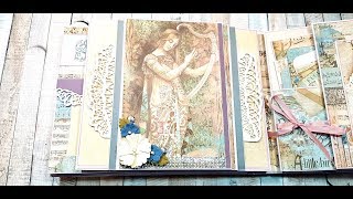 Tutorial 3/6 Stamperia Music Romance Mini Album ( CRAFTSTASH)