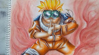 Drawing Naruto Uzumaki | long Speed drawing