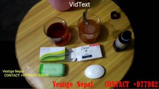 Vestige soap demo (vestige Nepal)
