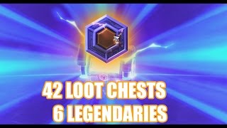 HotS 2.0 - SO MANY LEGENDARIES - Opening 42 Loot Chests: 3 Veteran, 34 Epic, and 5 Normal