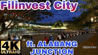 【4K】Festival Supermall, Filinvest City ft. ALABANG JUNCTION Philippines