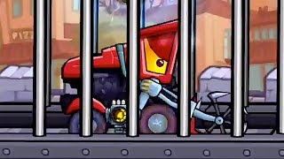 ХИЩНЫЕ МАШИНЫ против ПОЛИЦЕЙСКИХ МАШИН #9 Мультик по игре Car Eats Car 3